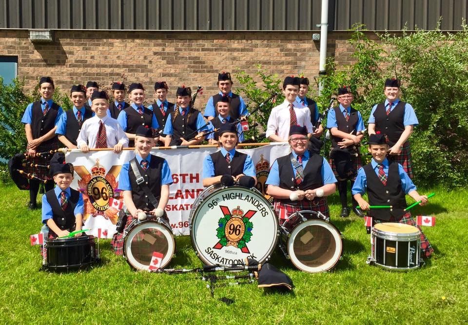 12PM Opening Parade featuring: 96th Highlanders Pipes & Drums ...